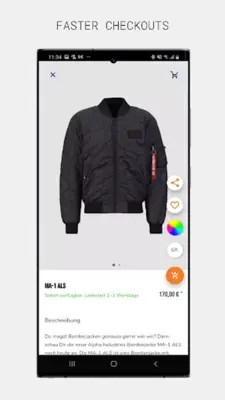 Alpha Industries android App screenshot 4